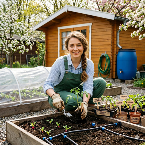 Auf in den April: Aussaat, Pflege und cleveres Wassermanagement